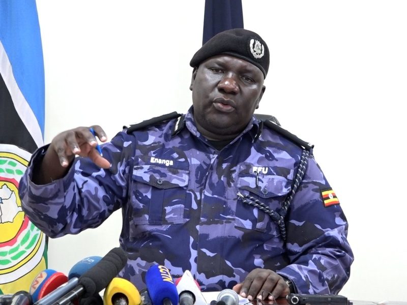 Fred Enanga the Uganda Police Force spokesperson (Courtesy photo)
