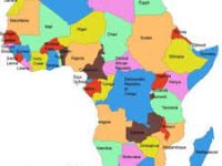 A map of Africa showing all the countries